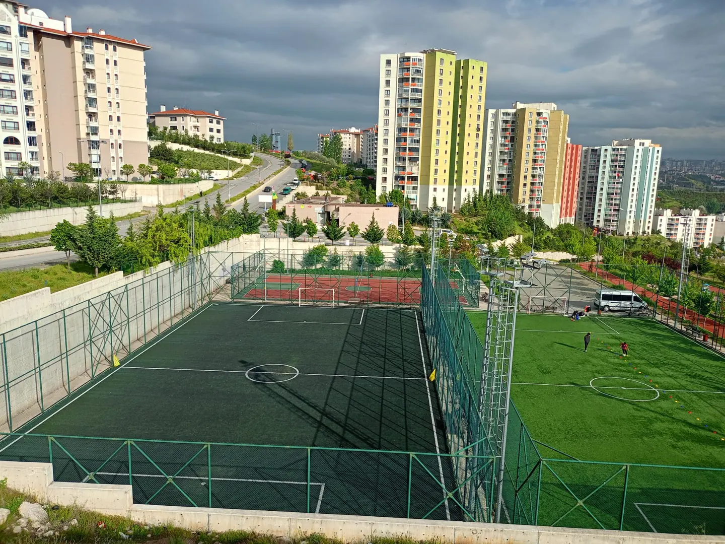 Çepni Kuzeykent Spor Kulübü futbol antrenmanı