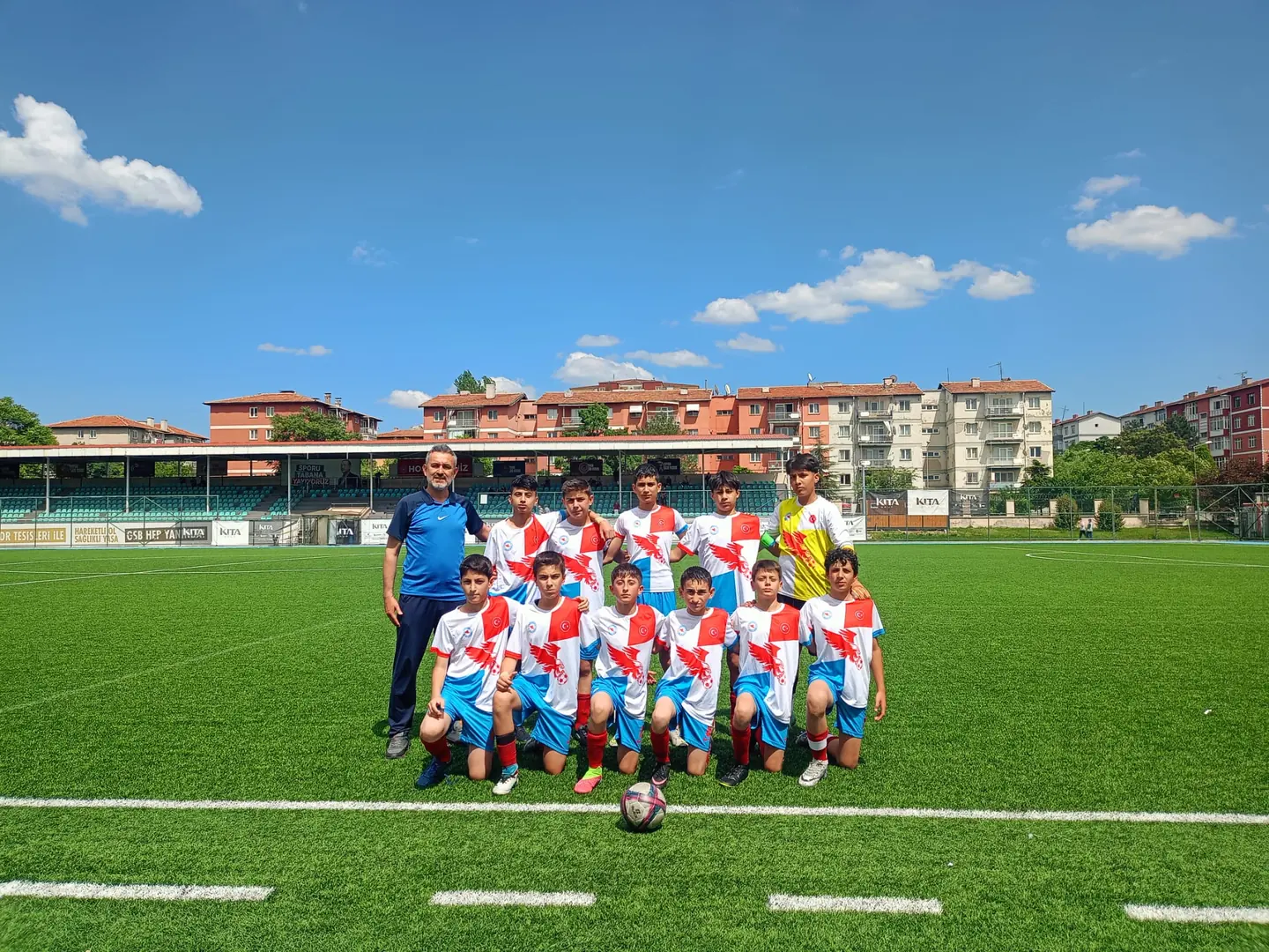 Çepni Kuzeykent Spor Kulübü futbol antrenmanı