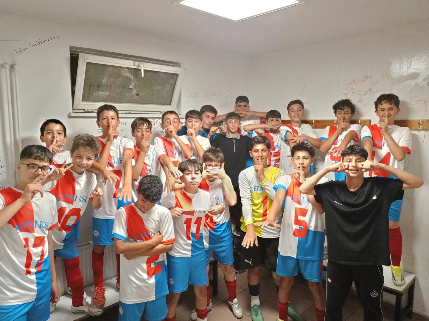 Çepni Kuzeykent Spor Kulübü futbol antrenmanı